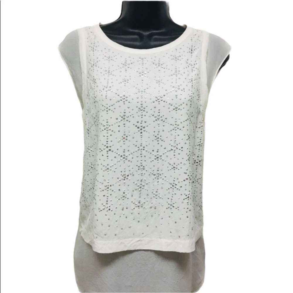𝅺REBECCA Taylor Silk Top/ Size 10